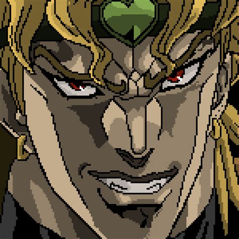 You Thought It Would Be Another Pixel Art Waifu But It Was Me Dio