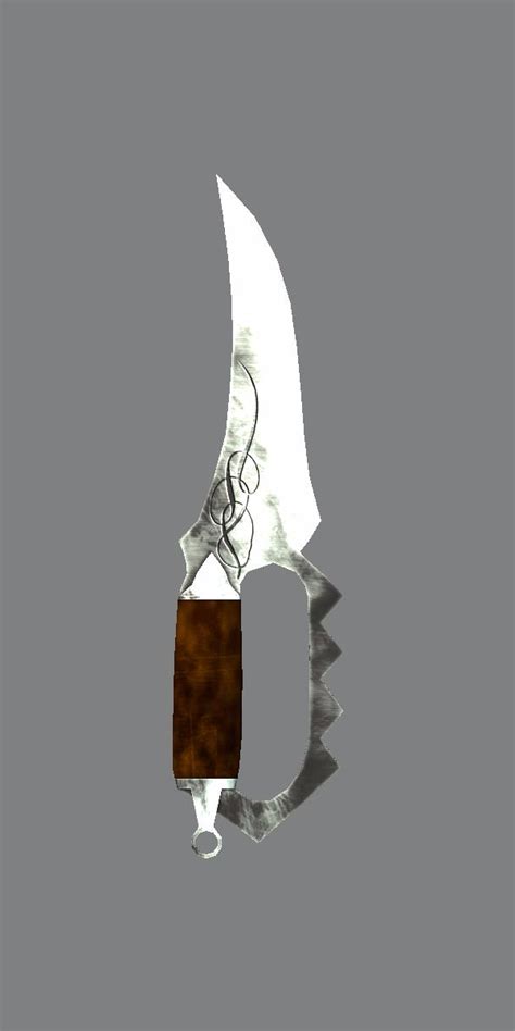 Asuma Trench Knife The Elder Scrolls Mods Wiki Fandom