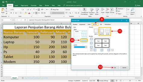 Cara Membuat Rumus Peningkatan Dengan Warna Di Excel Warga Co Id