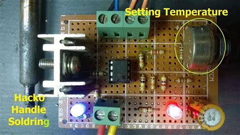 Where tempread is the temperature that appears on your digital thermometer and tempset is the temperature that you have set on your soldering station this is just an approximate adjustment but should be sufficient, you do not need extreme precision for soldering. Diy Soldering Station on Hole Board - YouTube | Photo apps