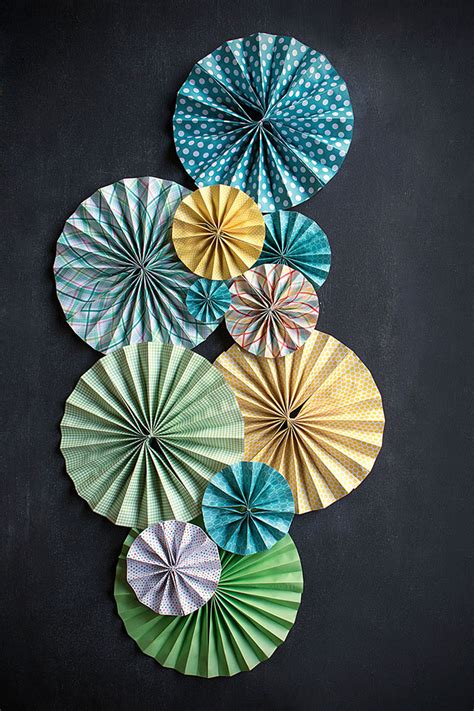 With these tips, your room will go from drab. DIY Paper Fans - Wedding Inspiration