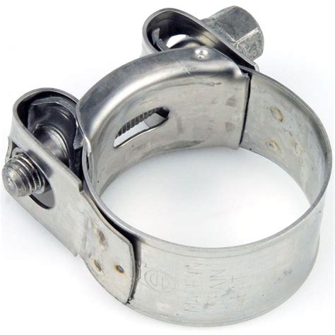 Stainless Wide Band Mikalor Clamp 34 37mm
