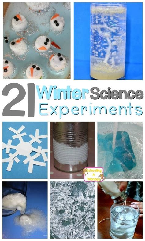 Winter Science Experiments You Can Do Without Snow Winter Science