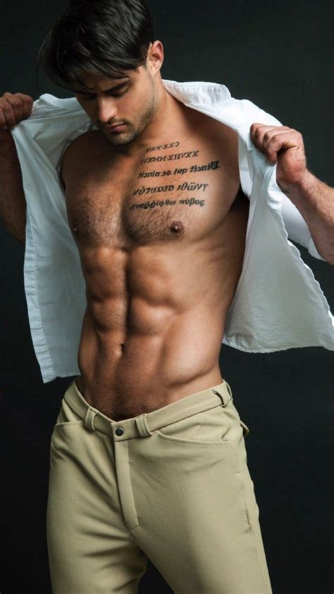 Pin By Huerjoy Jing On Aa6 Hunk Tattoo Men Beautiful Men Shirtless Men