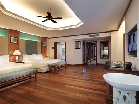 Free wifi is available in the villas. Grand Lexis Port Dickson, Balinese-inspired villas with ...