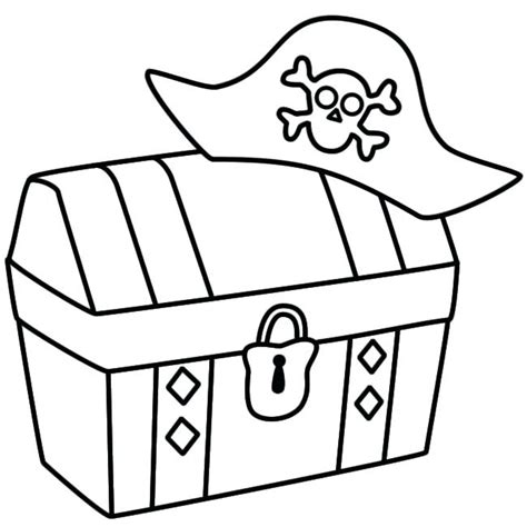 Pirate Chest Drawing At Explore Collection Of