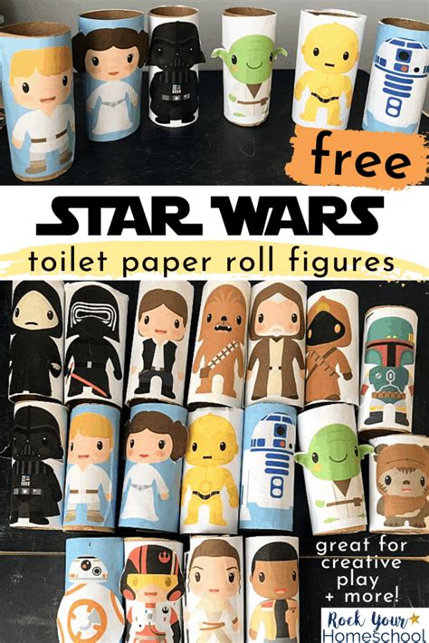 Star Wars Toilet Paper Roll Figures For Easy And Creative Fun Free