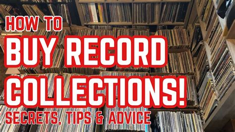 How To Buy Record Collections My Secrets Tips And Advice Youtube