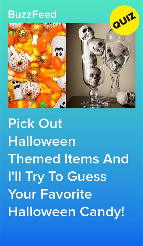 Pick Out Halloween Themed Items And Ill Try To Guess Your Favorite
