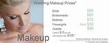 Photos of Wedding Makeup Prices Average