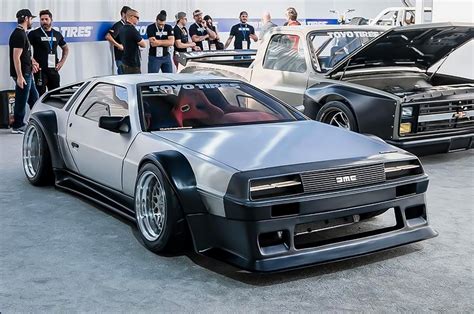 This Gull Winged Delorean Dmc 12 In Low Rider Boots Steals The
