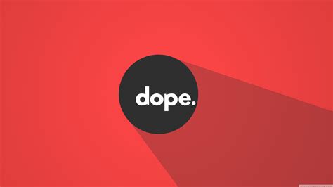 Dope Word In Red Background 4k Hd Dope Wallpapers Hd