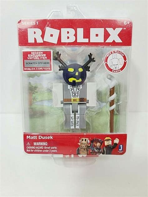 Roblox Matt Dusek Pack Magical Wizard Action Figure Set 10707 Jazwares