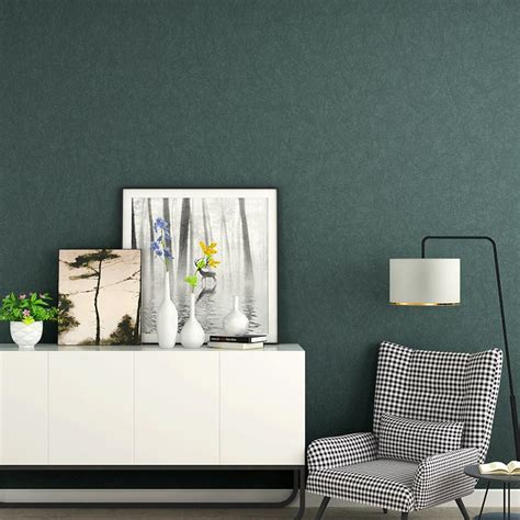 Beibehang Plain Wallpaper Modern Minimalist 3d Solid Color Silk