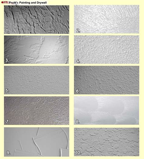 Wall and ceiling repair simplified: drywall ceiling finishes - Google Search | Wall texture ...