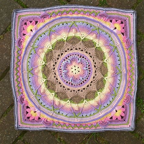 Rug Mandala Sophies Garden Your Crochet