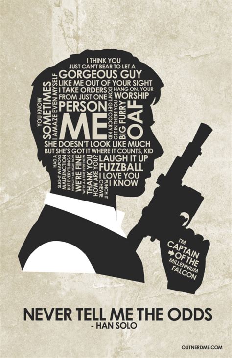 Star Wars Han Solo Quote Poster By Outnerdme On Deviantart