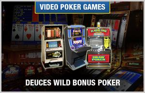 Check spelling or type a new query. Deuces Wild Bonus Poker - Strategy, How to Play, Pay Tables