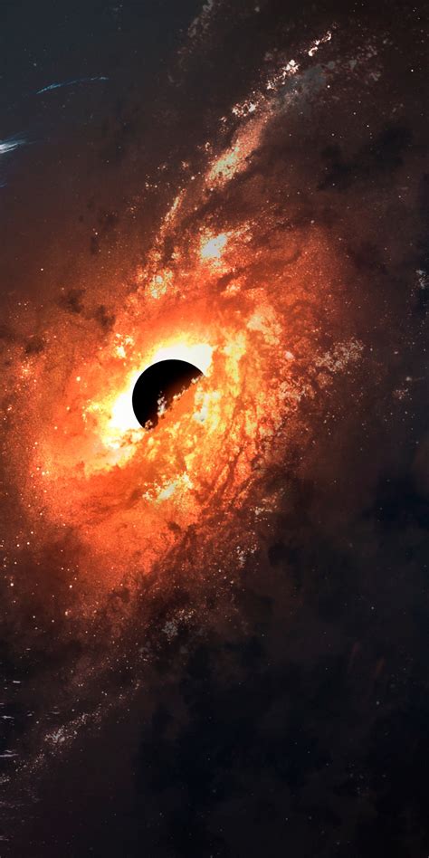 Black Hole Wallpaper 4k Astronaut Spiral Galaxy Stars Space 2482
