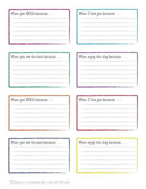 Index Card Template For Word Professional Template