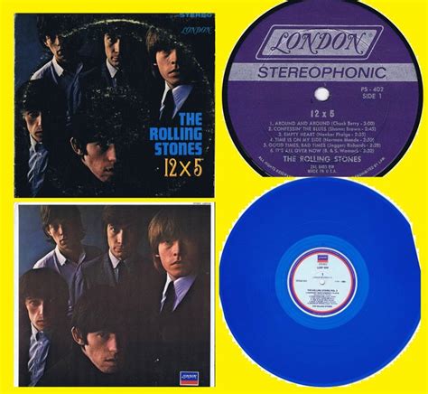 The Rolling Stones 1 12x5 1964 2 No 2 Transparent Blue Vinyl