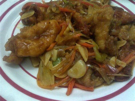 Itulah resep gurami asam manis yang lezat ala restoran. Resep Ayam Asam Manis Saus Tiram / Resep Ayam Fillet Saus ...
