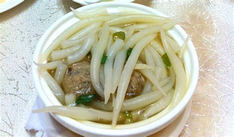 Silver Needle Noodles Local Noodles From Meizhou China