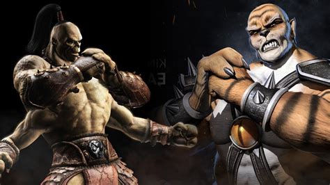 Most Strongest Mortal Kombat Fighters Goro And Kintaro Youtube