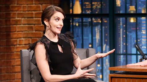 Watch Late Night With Seth Meyers Interview Tina Feys Embarrassing