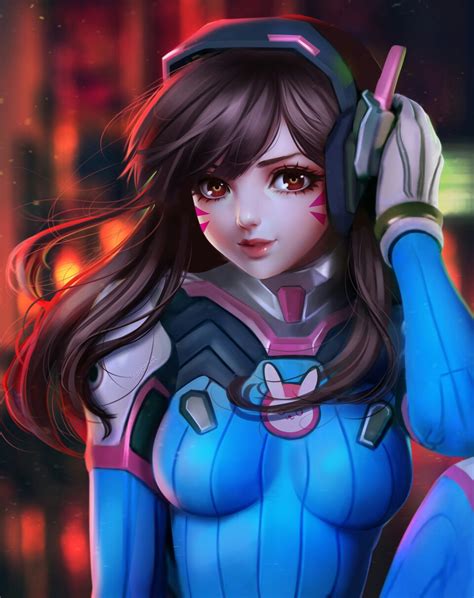 Dva Overwatch Image By Pixiv Id 15105076 2264859 Zerochan Anime