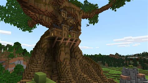 Tree House Secret Base By Gearblocks Minecraft Marketplace Map