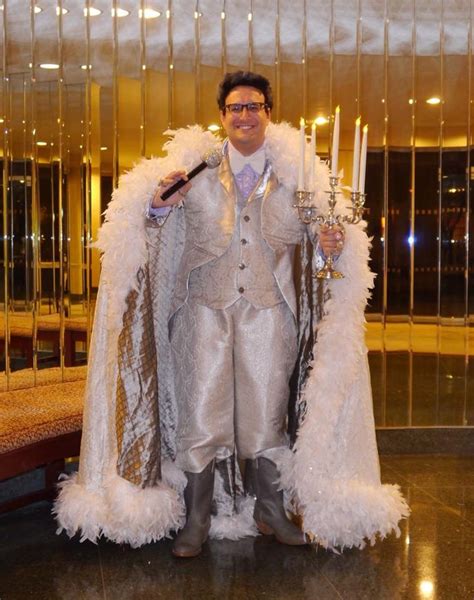 My Fabulous Teacher Went All Out On His Liberace Costume This Year