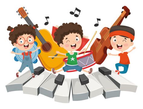 Ver más ideas sobre canciones infantiles, canciones, canciones de niños. Ilustração de música infantil | Vetor Premium