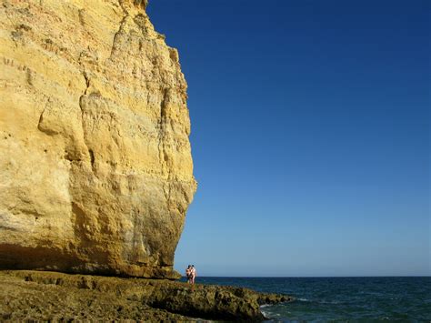 Wallpaper Sea Cliff Portugal Scale Mar Explore Algarve