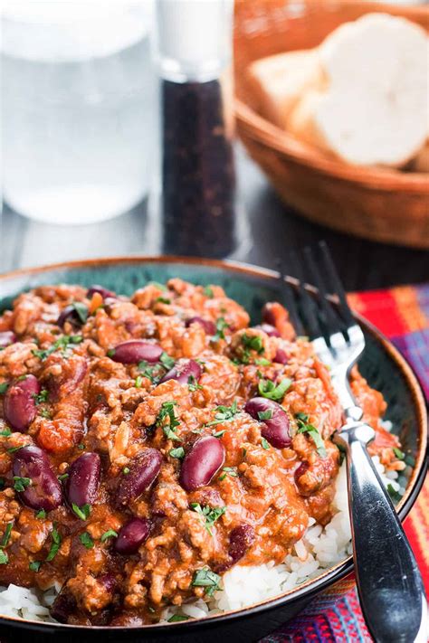 Lueur four micro onde Barry cuisson chili con carne Heureux rencontrer