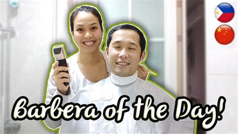 Gave My Chinese Husband A Haircut 🇵🇭🇨🇳 Filipino And Chinese Couple Youtube