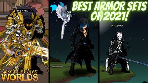 Aqw Best Armor Sets Of 2021 Aqworlds Youtube