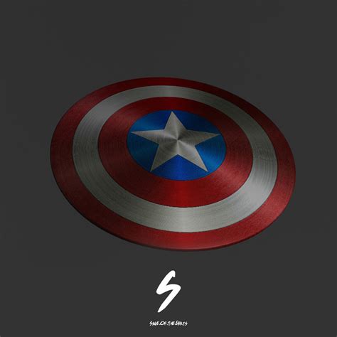 Artstation Captain Americas Shield