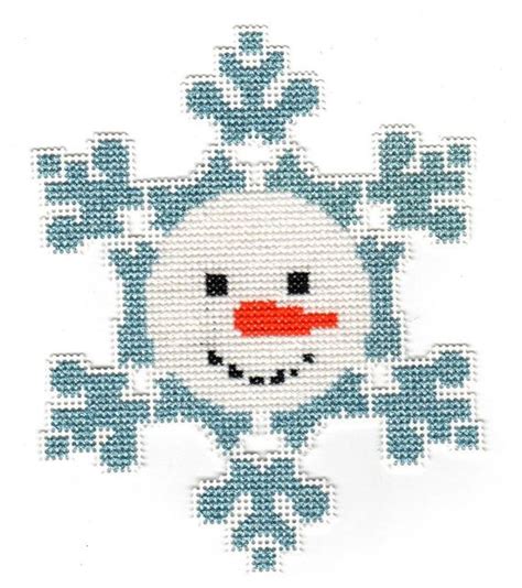 Free Printable Snowflake Cross Stitch Patterns Christmas Series