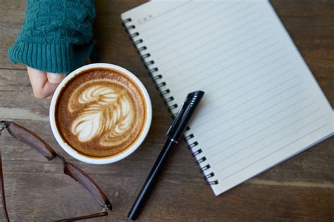 Coffee Writing Art Speaks Out Loud