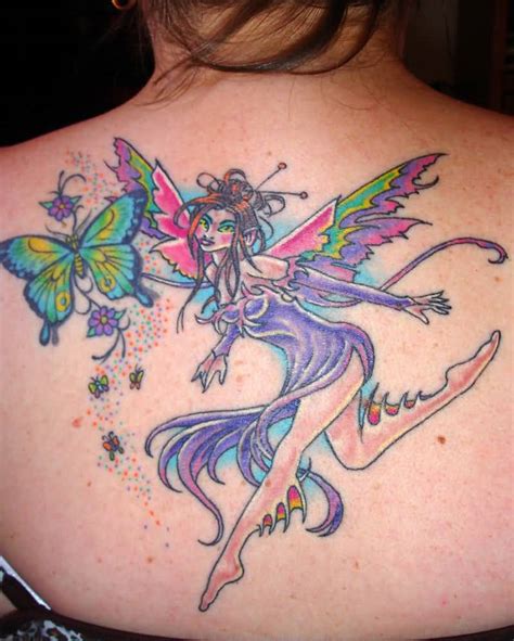 56 Fairy Tattoos On Back