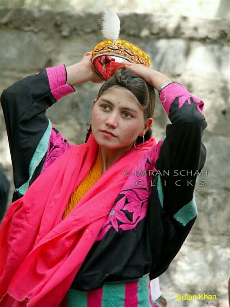 Awesome View Of Beautiful Kalashi Girl In Kalash Valley Chitral Khyber