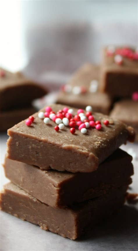 Fudge should be stored in the refrigerator until. Quick Chocolate Peanut Butter Fudge - Daily Appetite