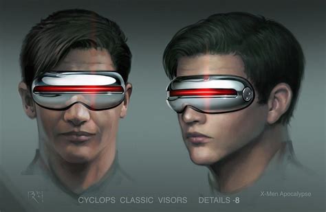 Cyclops Visor Concept By Bartol Rendulic X Men Apocalypse Concept Art