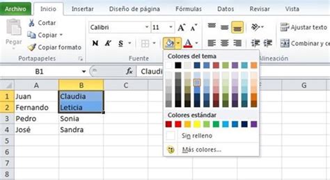 ¿ Cómo Poner Celdas De Varios Colores En Excel