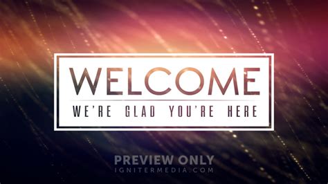 Streamline Welcome Title Graphics Life Scribe Media