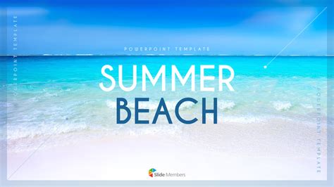Summer Beach Presentation Powerpoint Templates Design