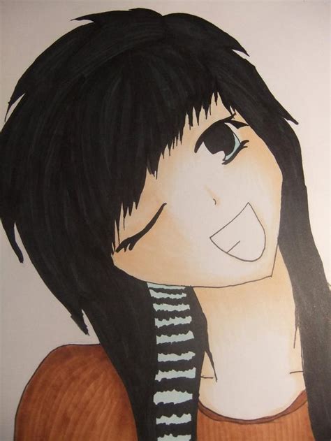 8 Best Emo Drawings Images On Pinterest Drawing Ideas Drawings And Drawing Sketches