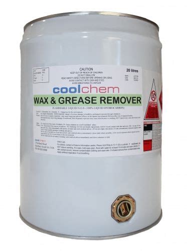 Catalogue Coolchem Wax And Grease Remover