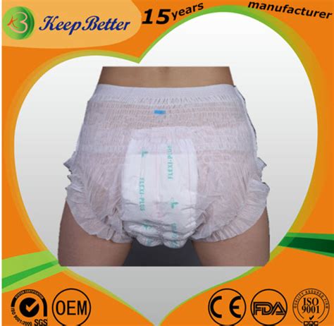 China Overnight Disposable Adult Incontinence Pull Up Diapers Nappies